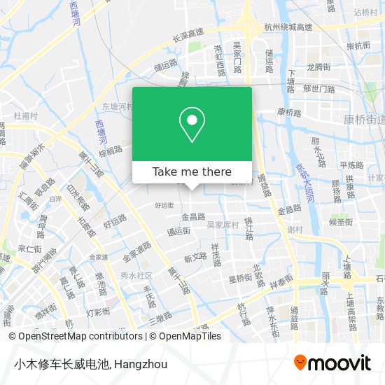 小木修车长威电池 map