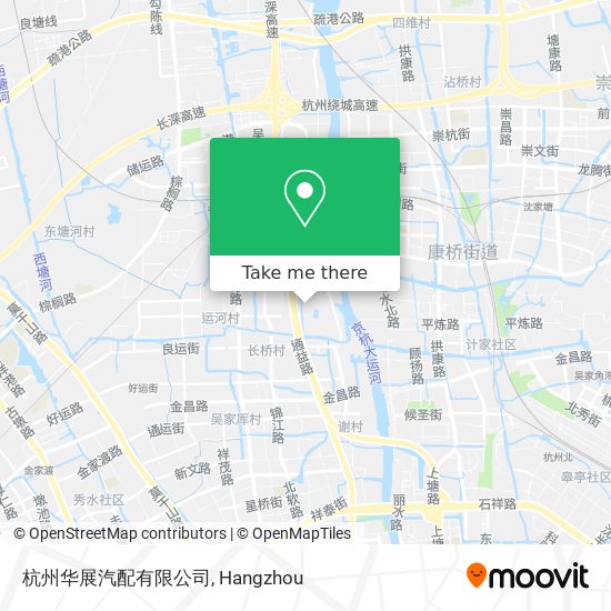 杭州华展汽配有限公司 map