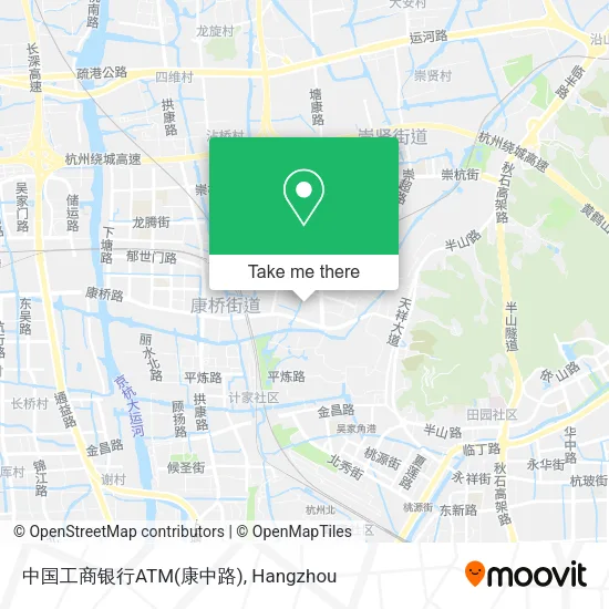 中国工商银行ATM(康中路) map