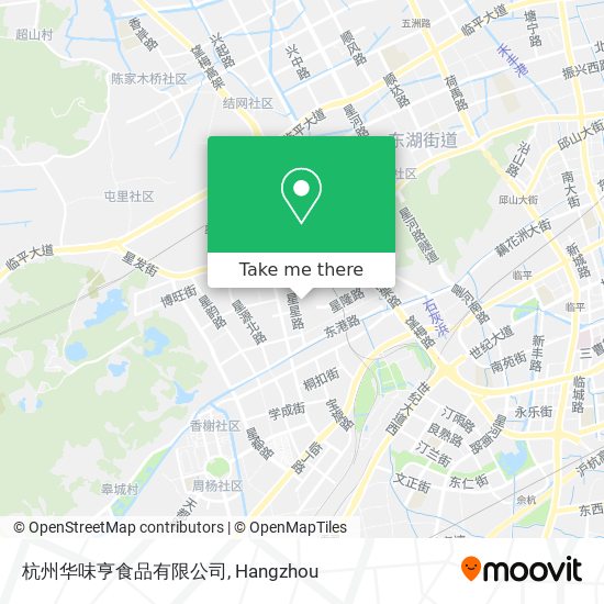 杭州华味亨食品有限公司 map