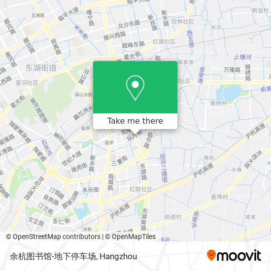余杭图书馆-地下停车场 map