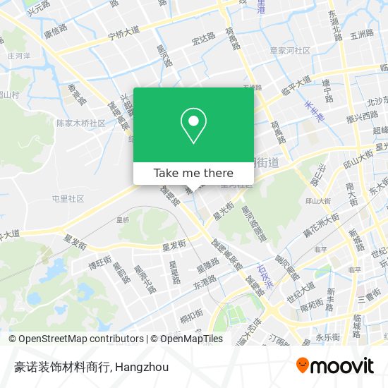 豪诺装饰材料商行 map