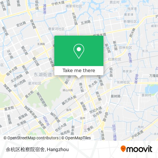 余杭区检察院宿舍 map