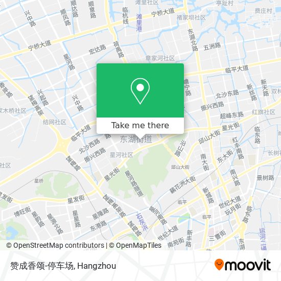 赞成香颂-停车场 map
