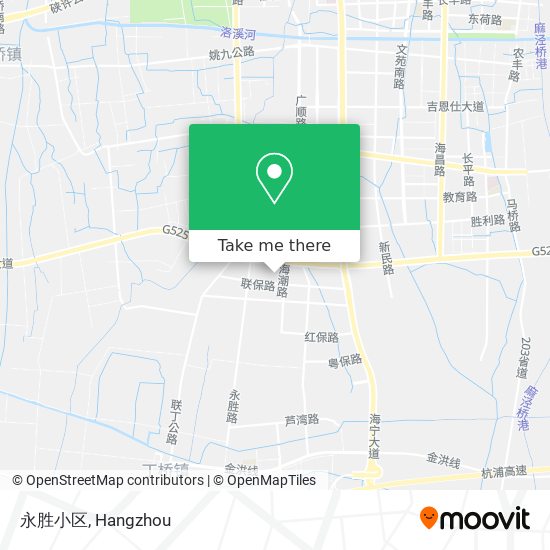 永胜小区 map