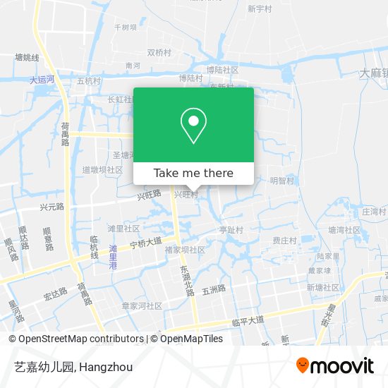 艺嘉幼儿园 map