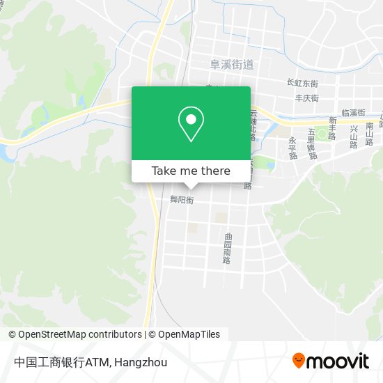 中国工商银行ATM map