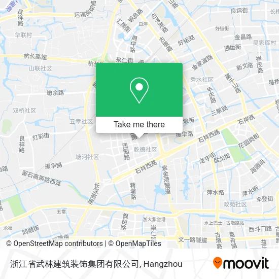 浙江省武林建筑装饰集团有限公司 map