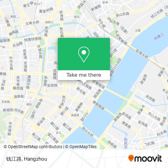钱江路 map
