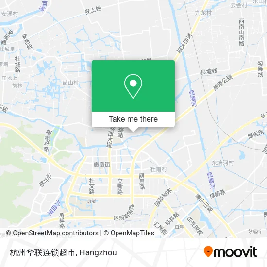 杭州华联连锁超市 map