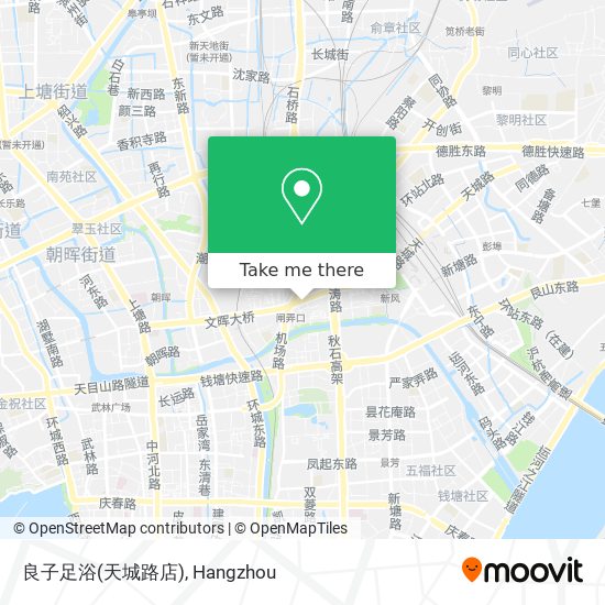 良子足浴(天城路店) map