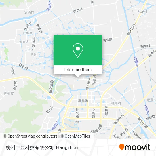 杭州巨显科技有限公司 map
