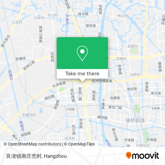 良渚镇南庄兜村 map