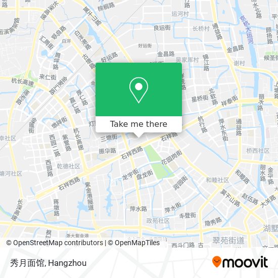 秀月面馆 map