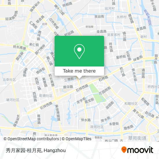 秀月家园-桂月苑 map