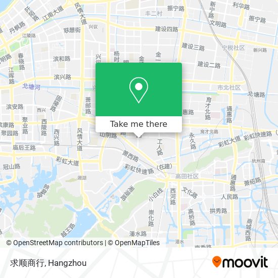 求顺商行 map