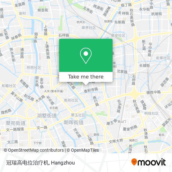 冠瑞高电位治疗机 map