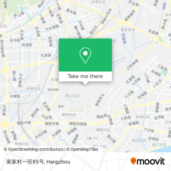 黄家村一区85号 map