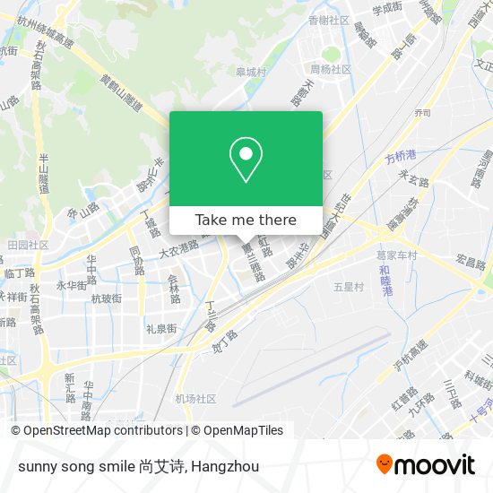 sunny song smile 尚艾诗 map