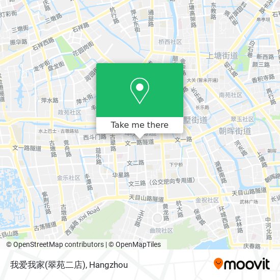 我爱我家(翠苑二店) map