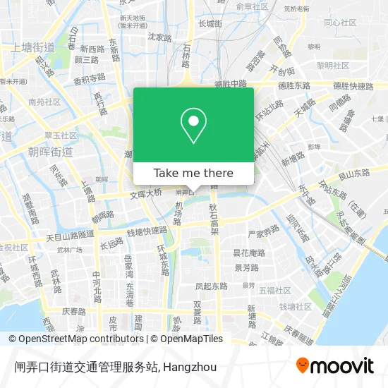 闸弄口街道交通管理服务站 map