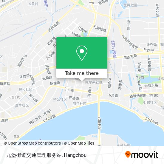 九堡街道交通管理服务站 map