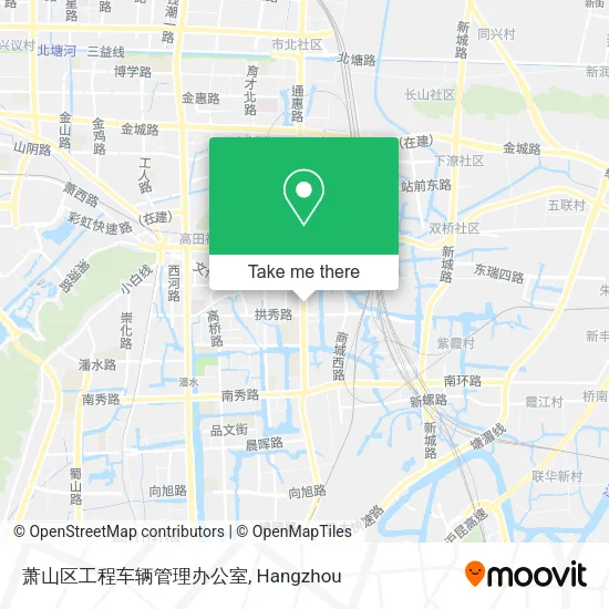 萧山区工程车辆管理办公室 map