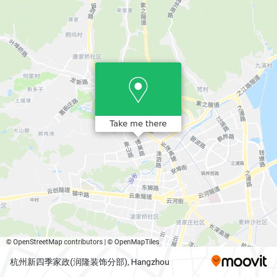 杭州新四季家政(润隆装饰分部) map