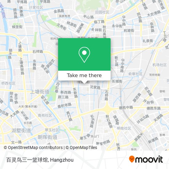 百灵鸟三一篮球馆 map