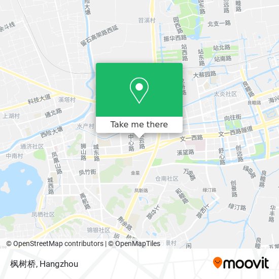 枫树桥 map