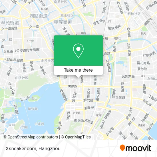Xsneaker.com map