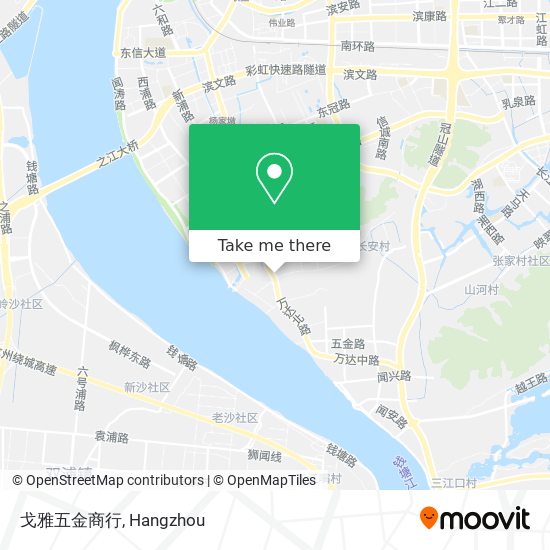 戈雅五金商行 map