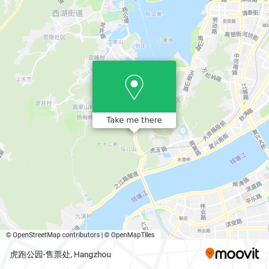 虎跑公园-售票处 map