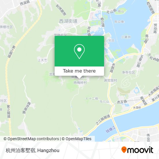 杭州泊客墅宿 map