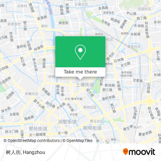 树人街 map