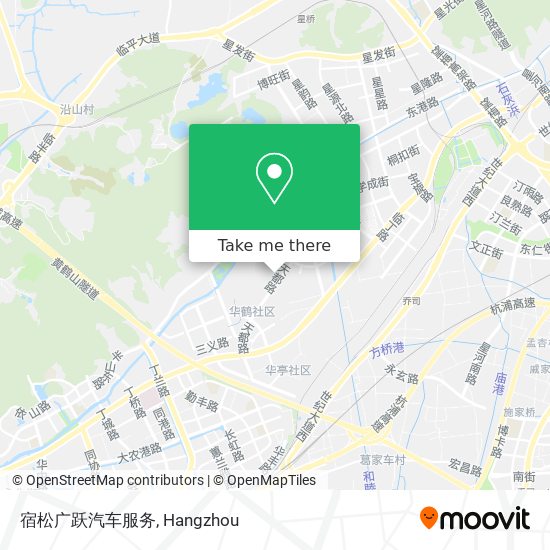 宿松广跃汽车服务 map