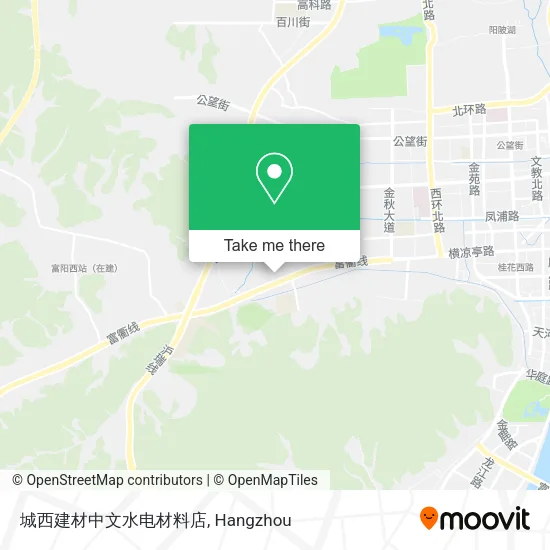 城西建材中文水电材料店 map