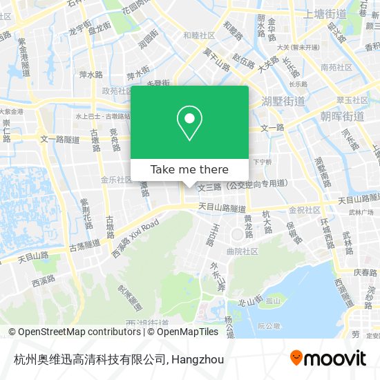 杭州奥维迅高清科技有限公司 map