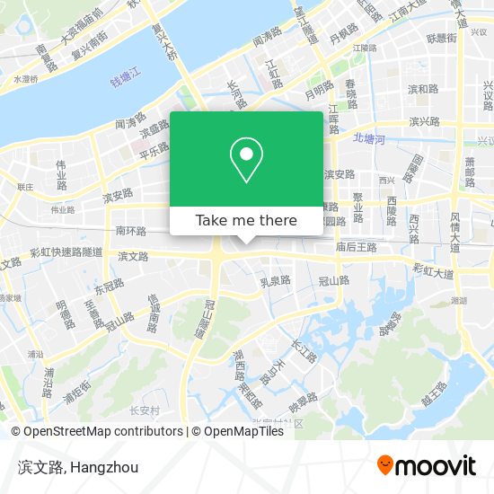 滨文路 map