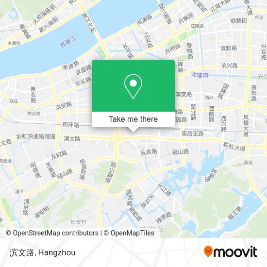 滨文路 map