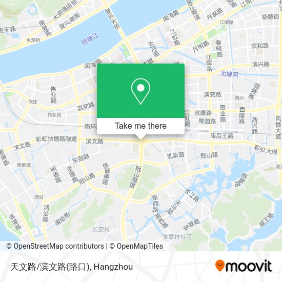 天文路/滨文路(路口) map