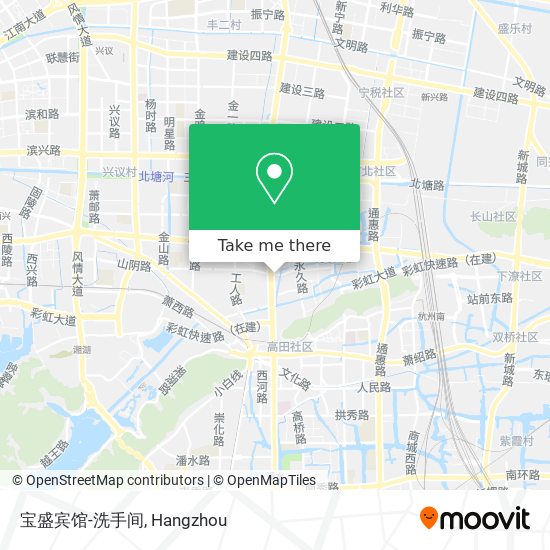 宝盛宾馆-洗手间 map