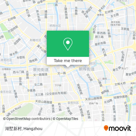湖墅新村 map