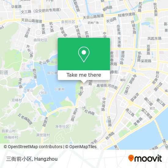 三衙前小区 map