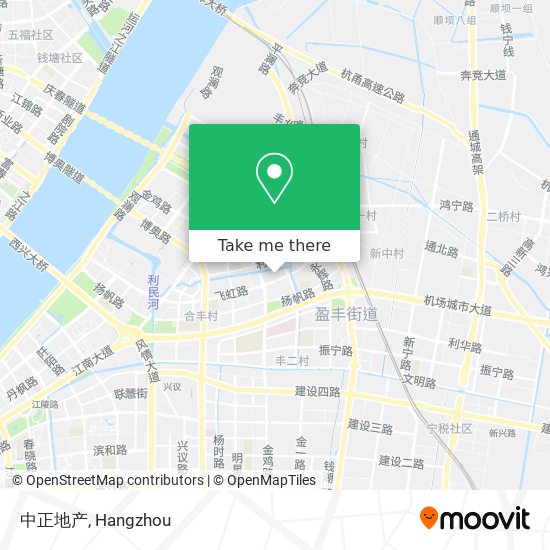 中正地产 map