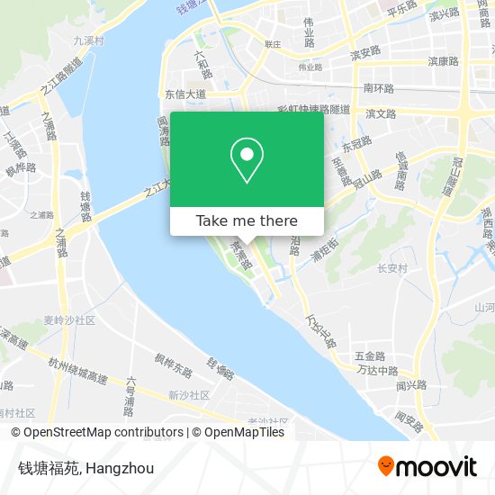 钱塘福苑 map