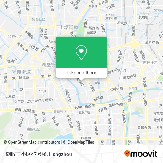 朝晖三小区47号楼 map