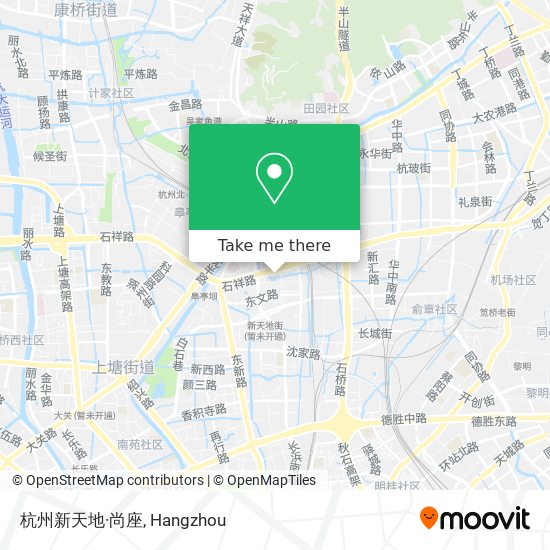杭州新天地·尚座 map