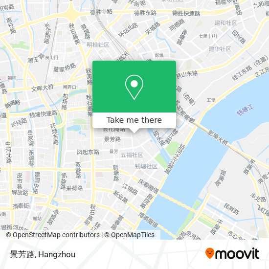 景芳路 map