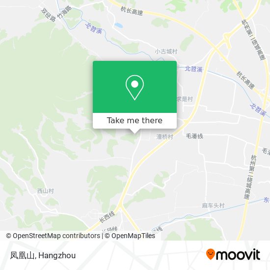 凤凰山 map